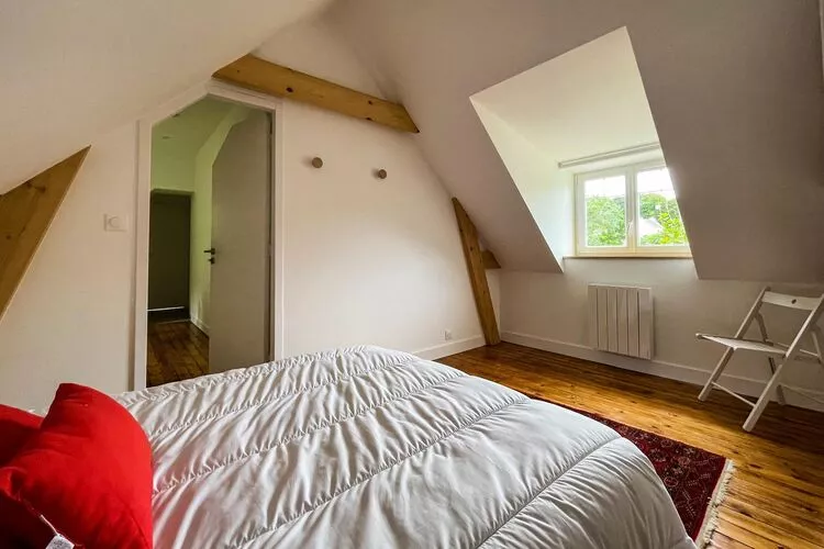 Holiday home in Saint-Jean-du-Doigt Baie de Morlaix-Schlafzimmer