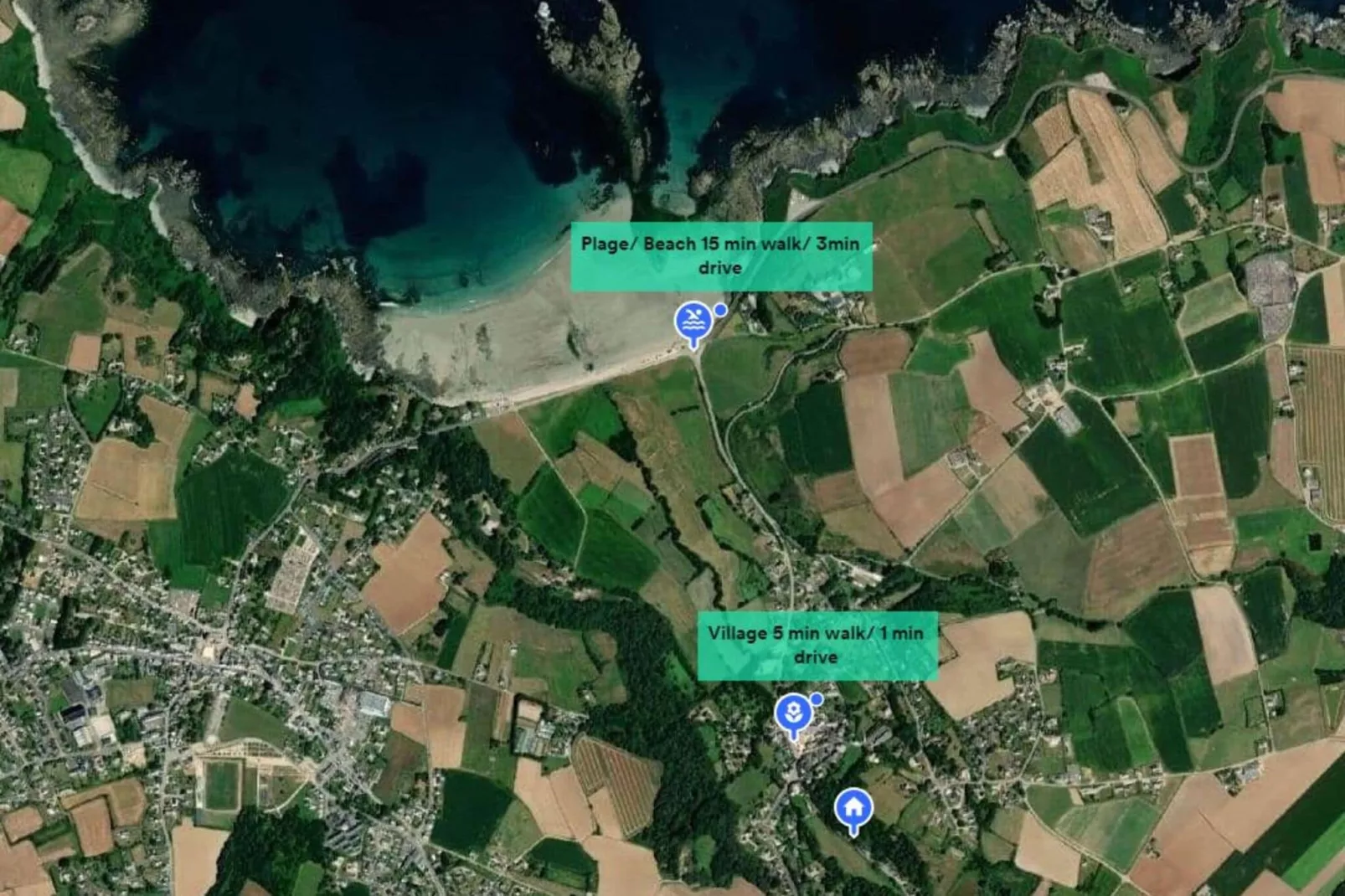 Holiday home in Saint-Jean-du-Doigt Baie de Morlaix-Gebiete Sommer 5 km