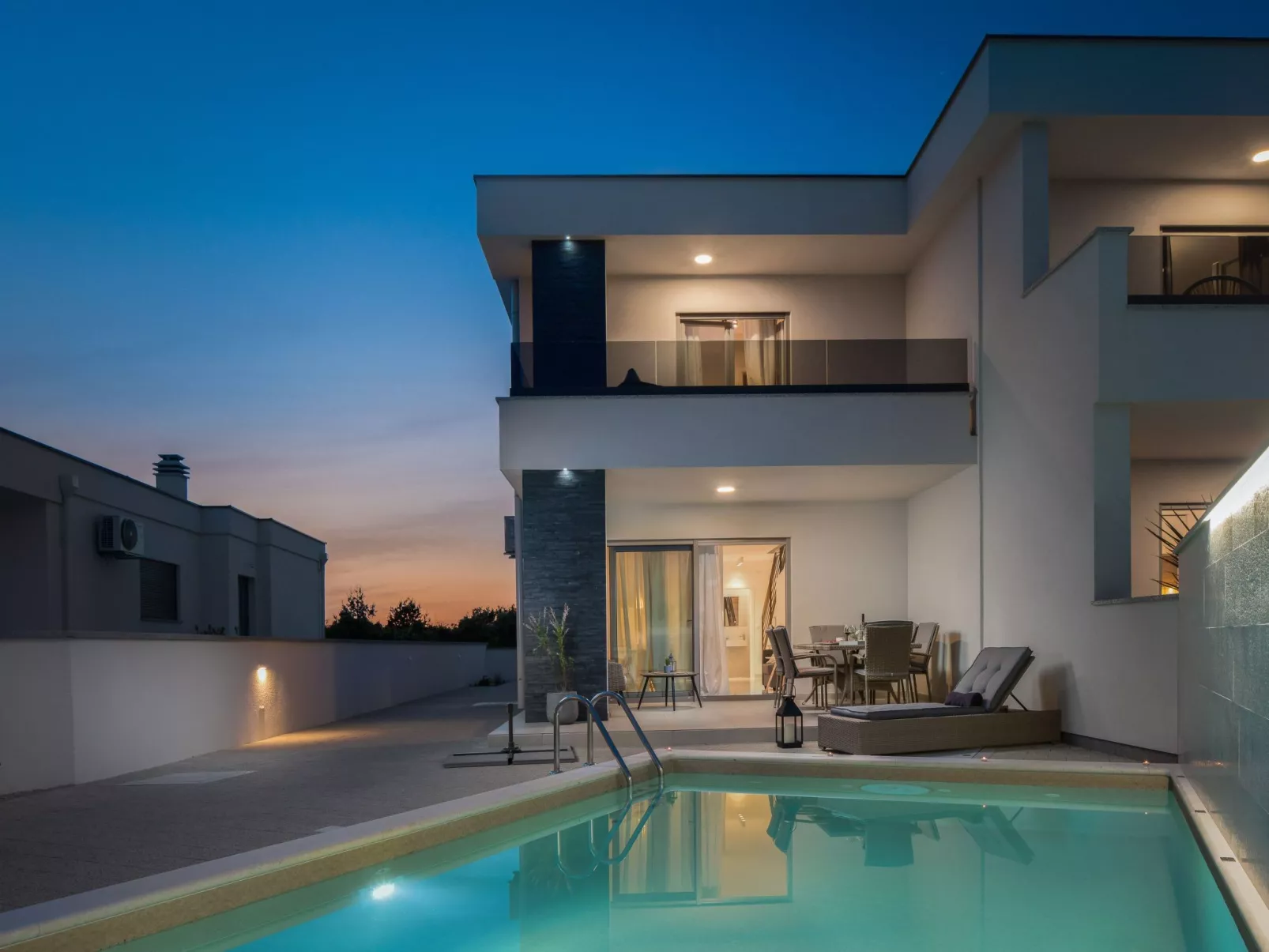 Mit Privatpool für 7 Personen ca. 119 m&sup2; in Jadrija, Dalmatien (Gespanscha - Image-tags.info