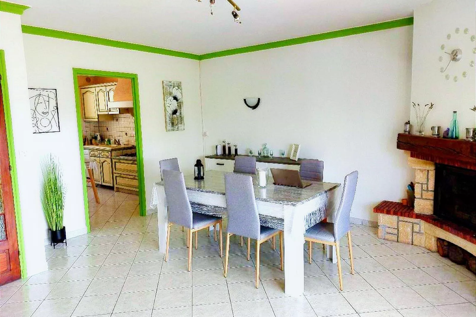 Villa La Cazelle-Salle à manger