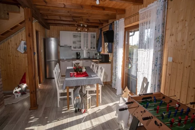 Domek wakacyjny VIP dla max 10 osób w Bałachach - Salon
