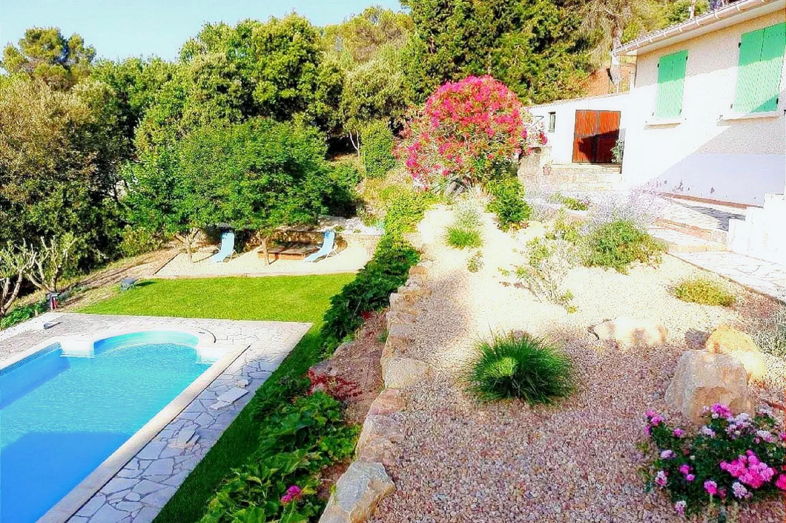 Villa La Cazelle-Jardin d'été