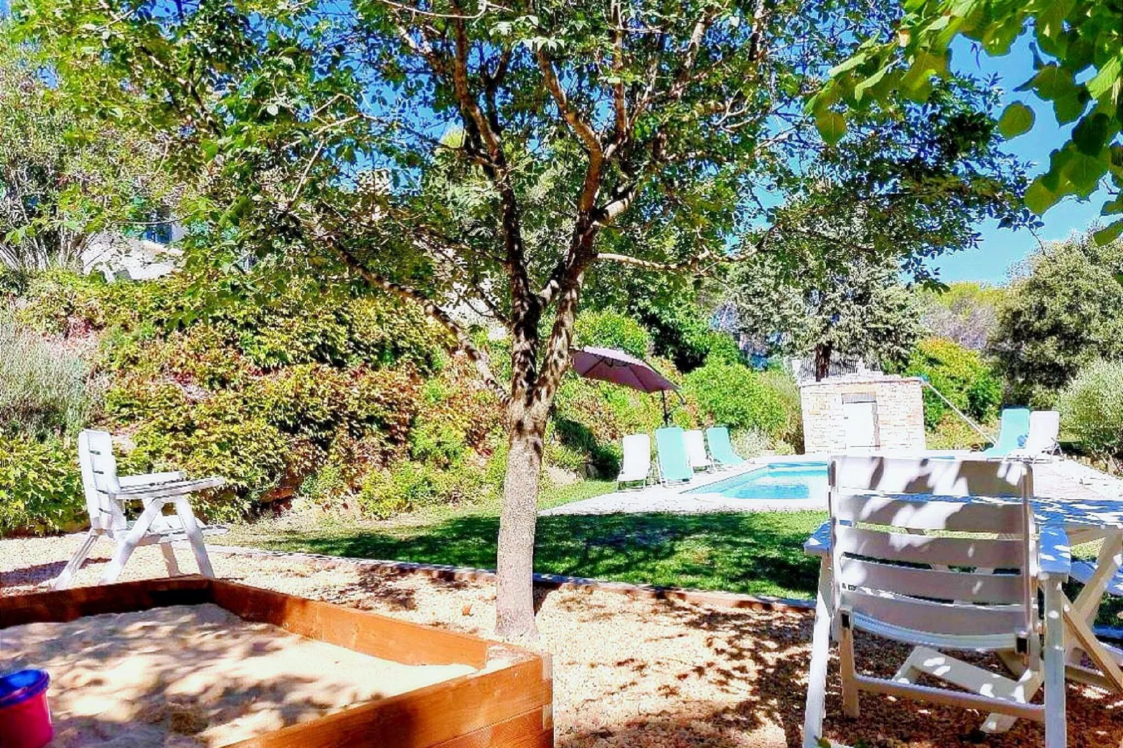 Villa La Cazelle-Jardin d'été