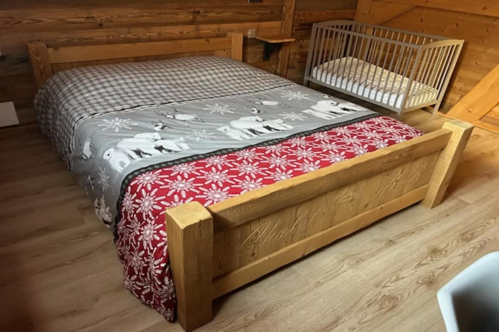 Chalet de montagne-Chambre