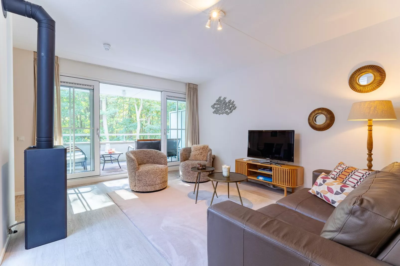 Appartement Duinhof Dishoek 13M - 6 personen de luxe-Salon