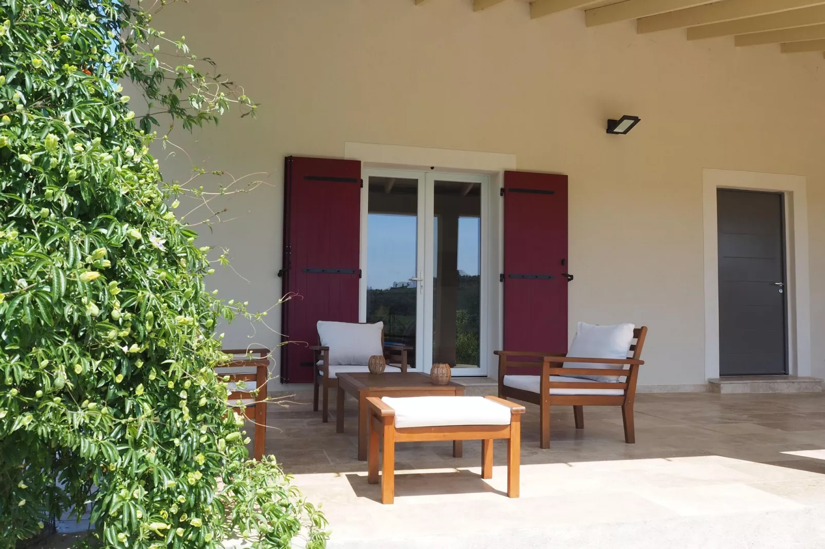 Ferienhaus in Domazan-Terrace balcony