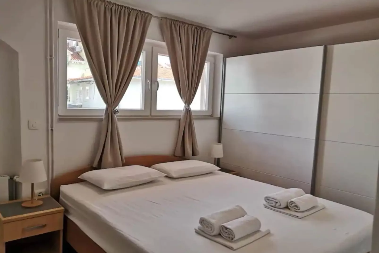 Apartments Natasa- One Bedroom Apartment with Terrace(A2) - (ST) - Chambre