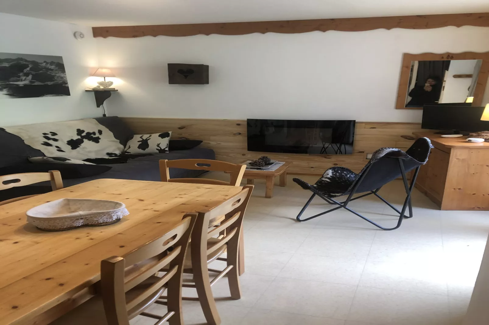 Balcons B 011 - PARC NAT. VANOISE appart. 6 pers.-Wohnzimmer
