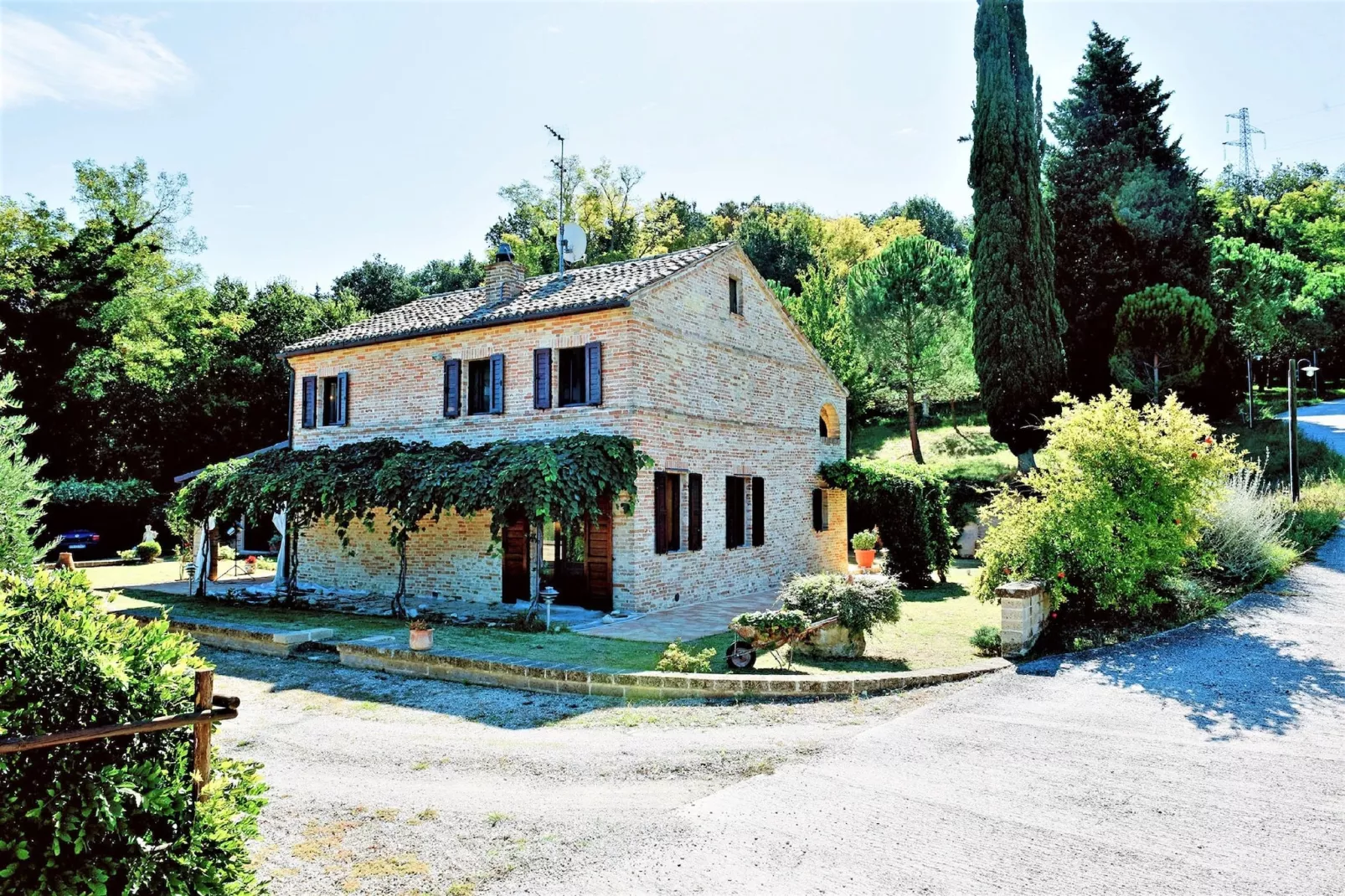 Villa Poggio San Giacomo-Exterior in summer