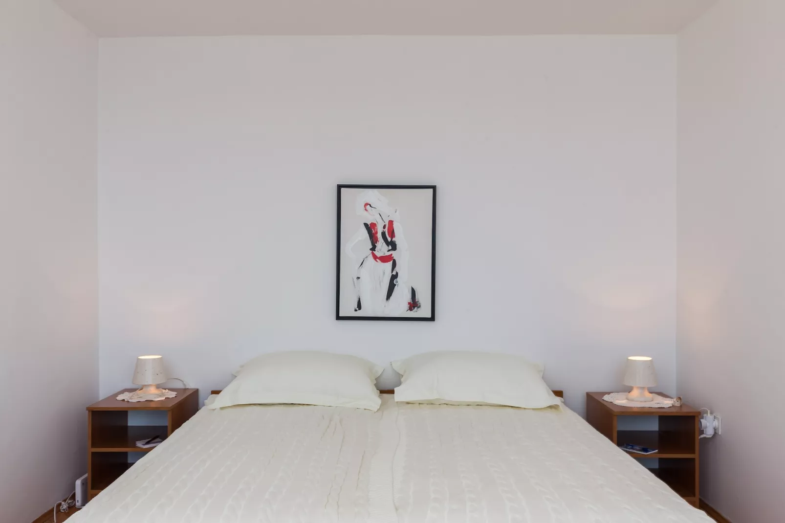 Apartment Nana-One Bedroom Apartment with Loggia and Sea View-Wohnzimmer