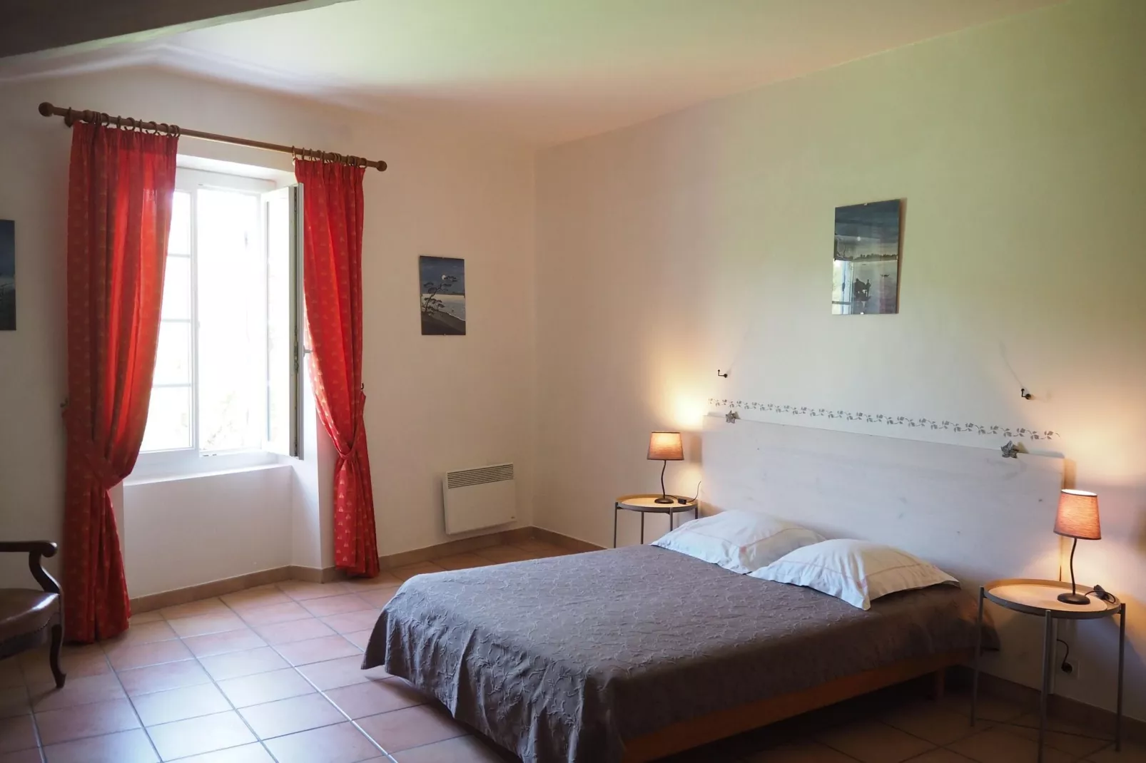 Doppelhaushälfte in Lussan / Le Tilleul-Bedroom