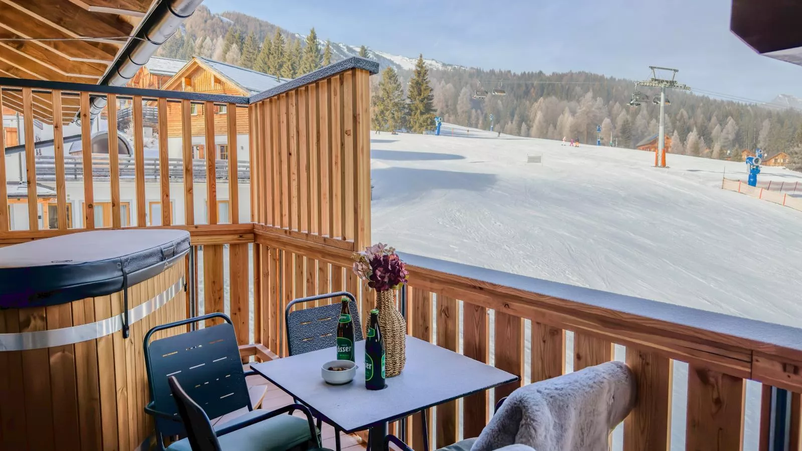 Bockblick Top 6-Terrasse / balcon