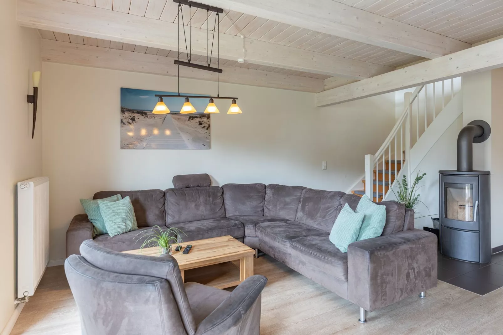 Reihenhaus in Dagebüll - Fischerhuus-Wohnzimmer