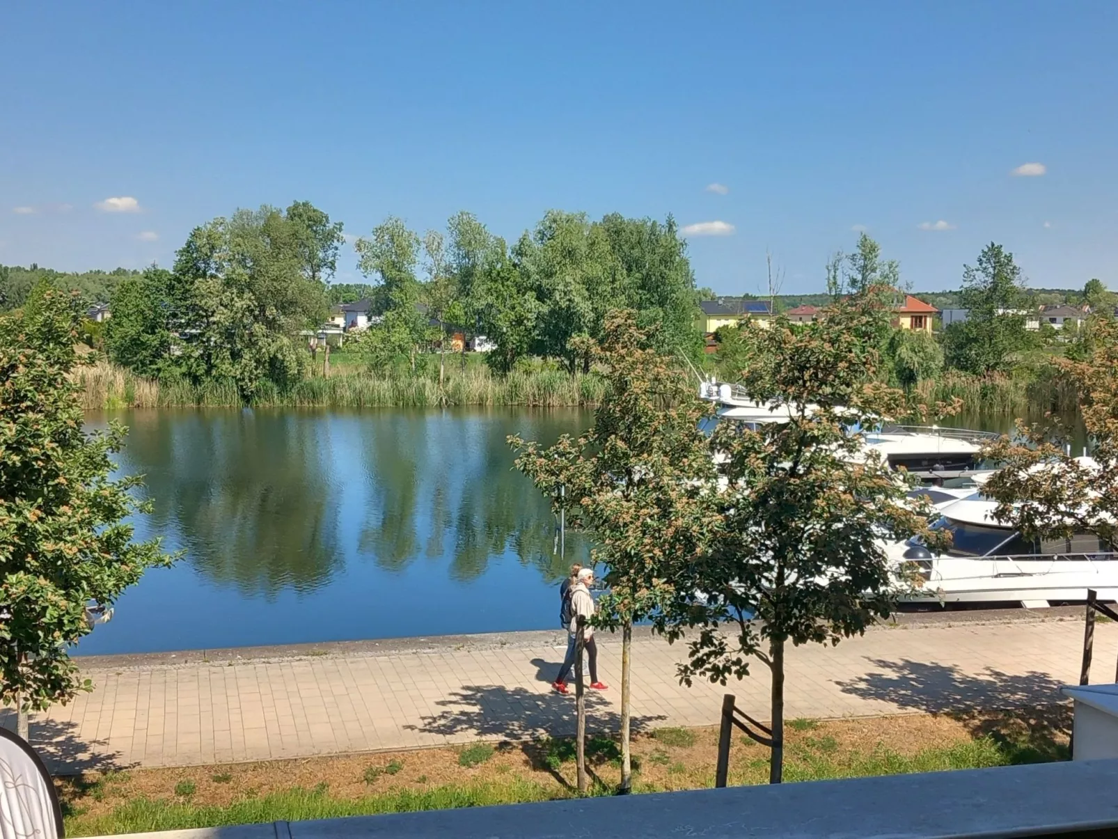 Penthouse Yachthafen-Draußen