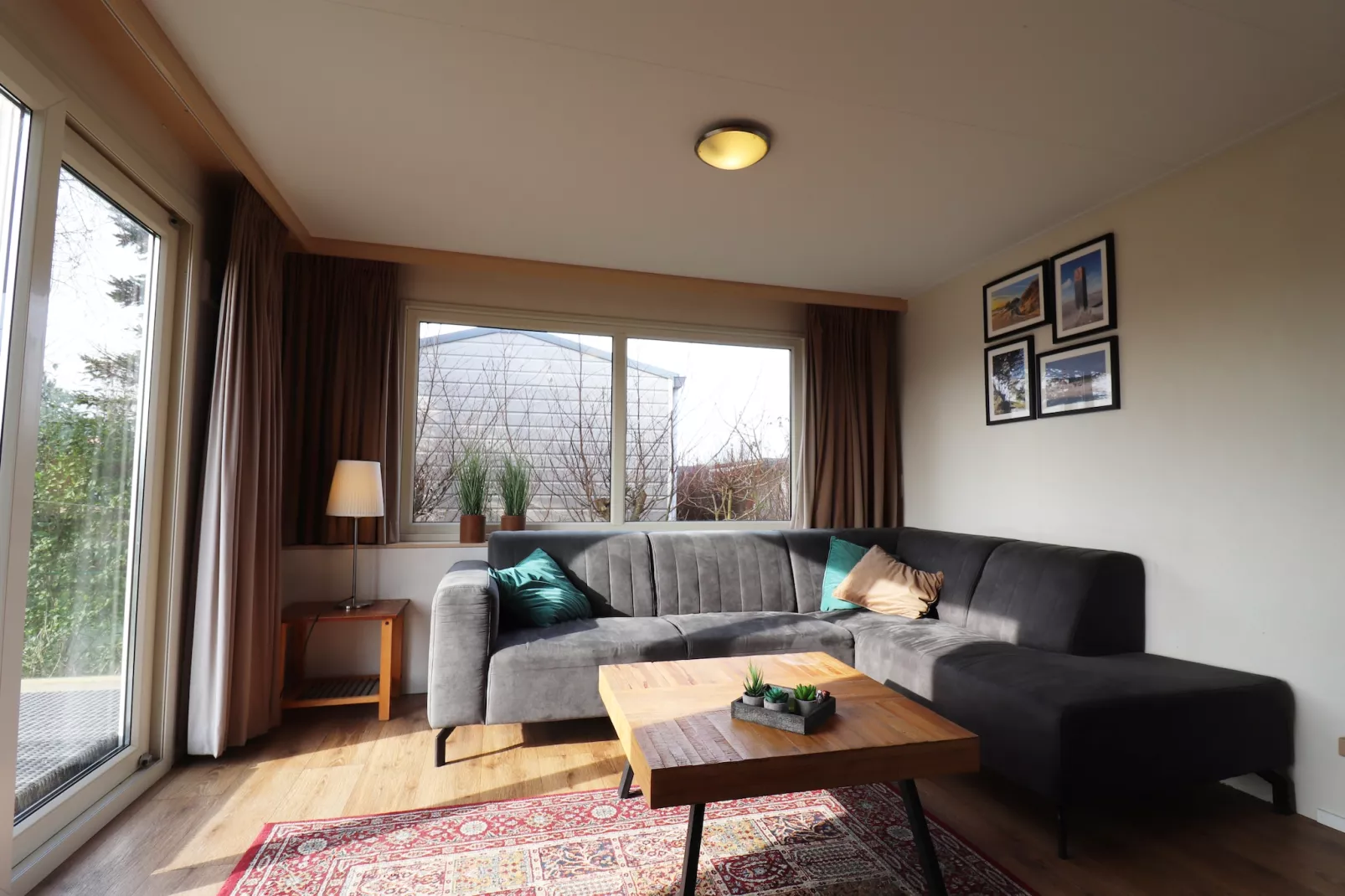 Duinchalet-Wohnzimmer