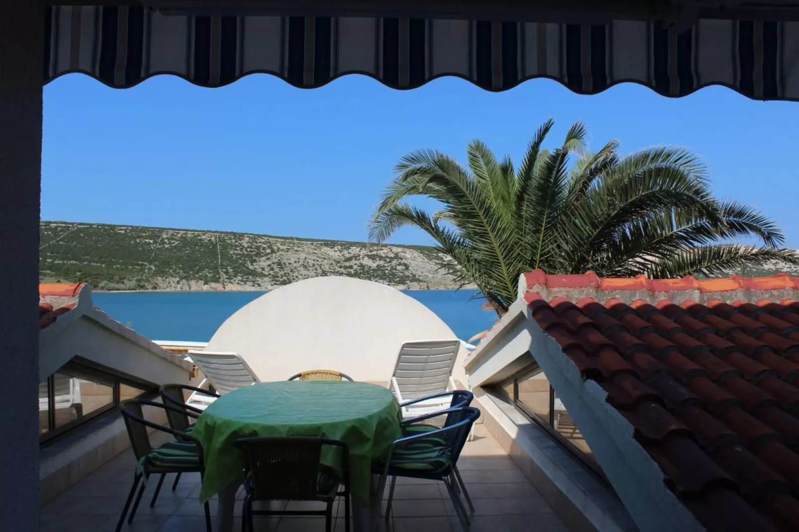 Sv Marija1 - Ferienwohnung 6 - Typ 4plus2 - Terrasse / balcon