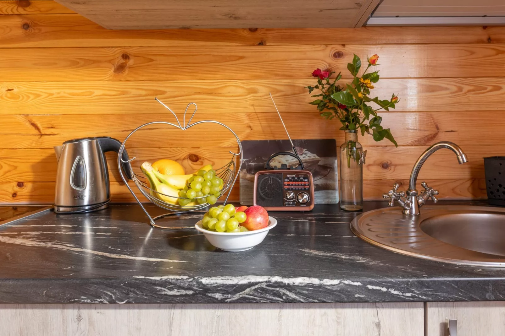 Parterowe domki wakacyjne dla 6 osób w Gąskach SPA w cenie pobytu - Kitchen