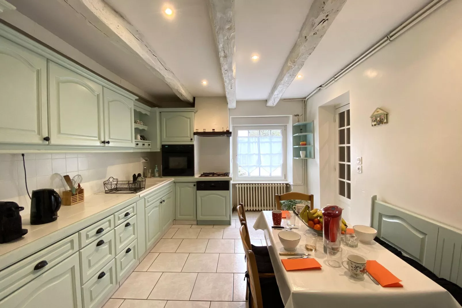 Landhaus Le Minhic sur Rance-Kitchen