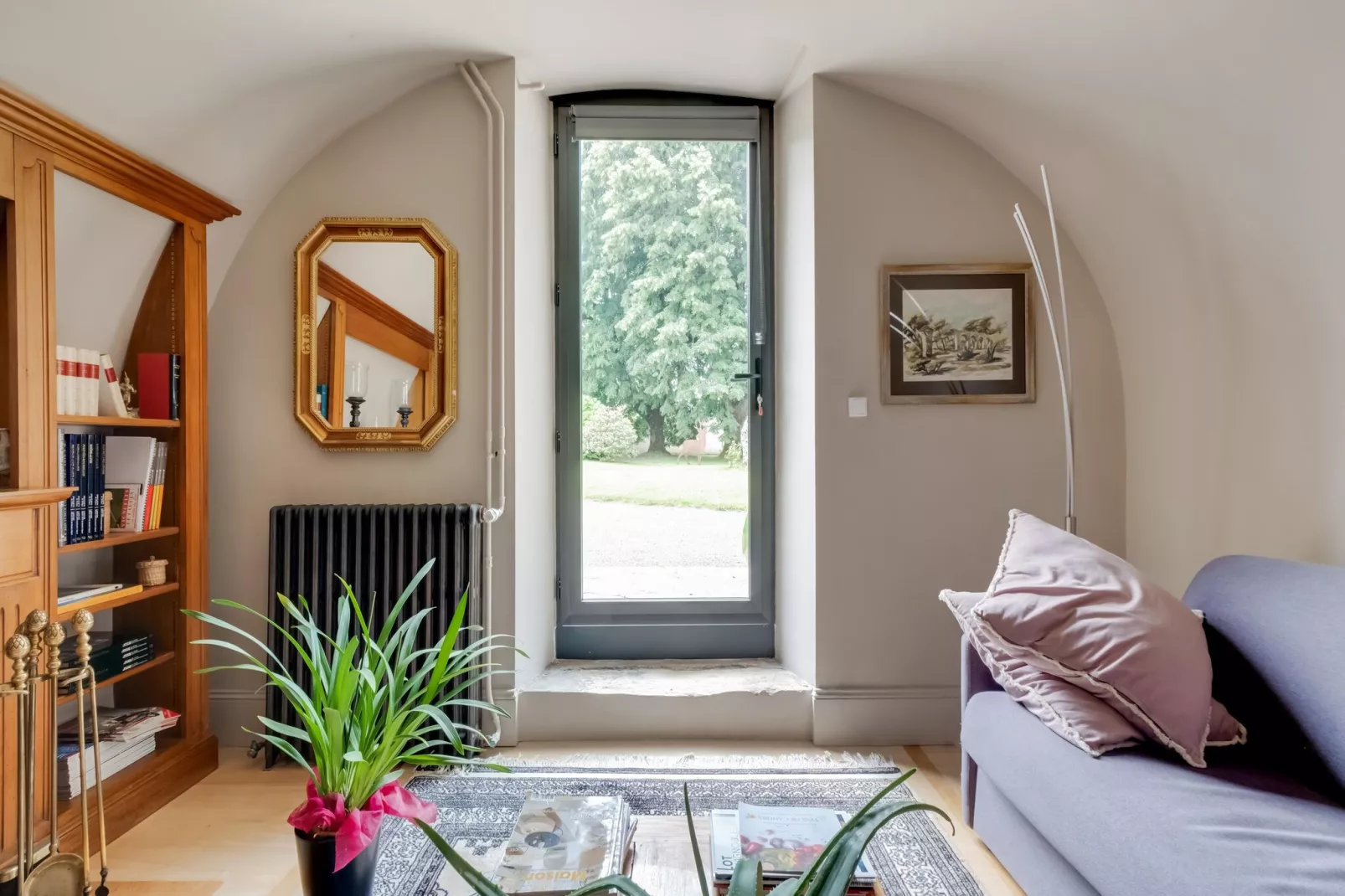 Gîte de Charme-Living room