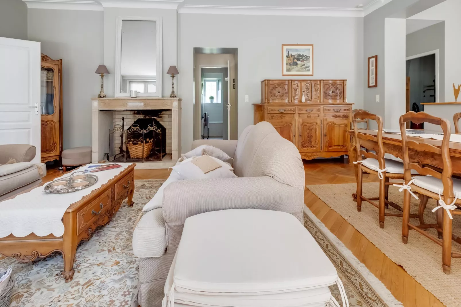 Gîte de Charme-Living room