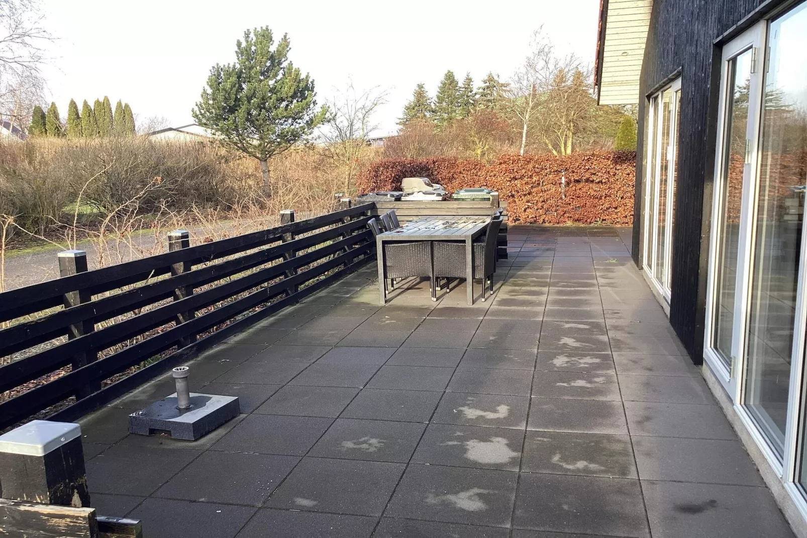 4 Sterne Ferienhaus in Væggerløse - Im Freien