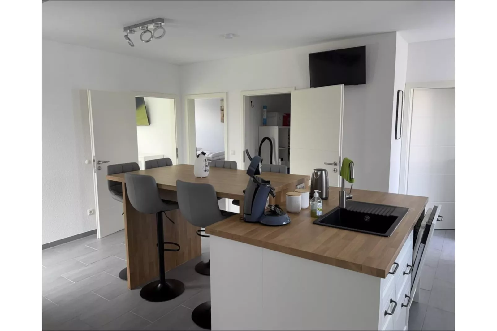 Bungalow Königskrabbe - Küche