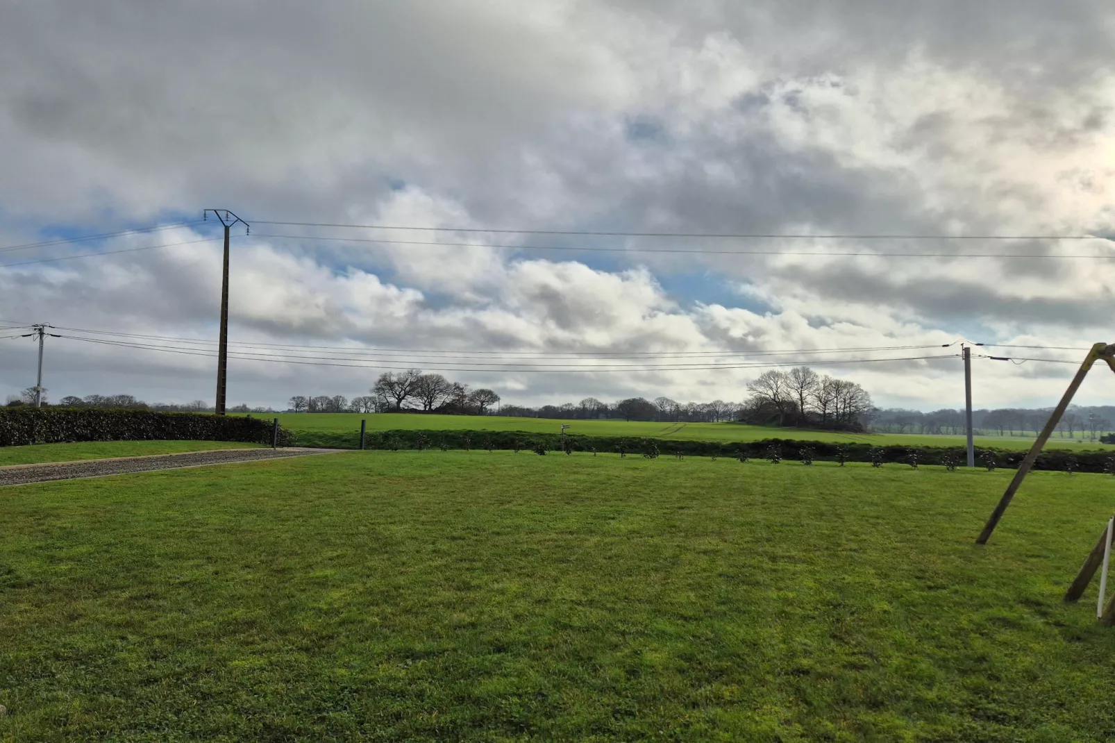 Gîte "Louis" à Plurien - Jardin en hiver