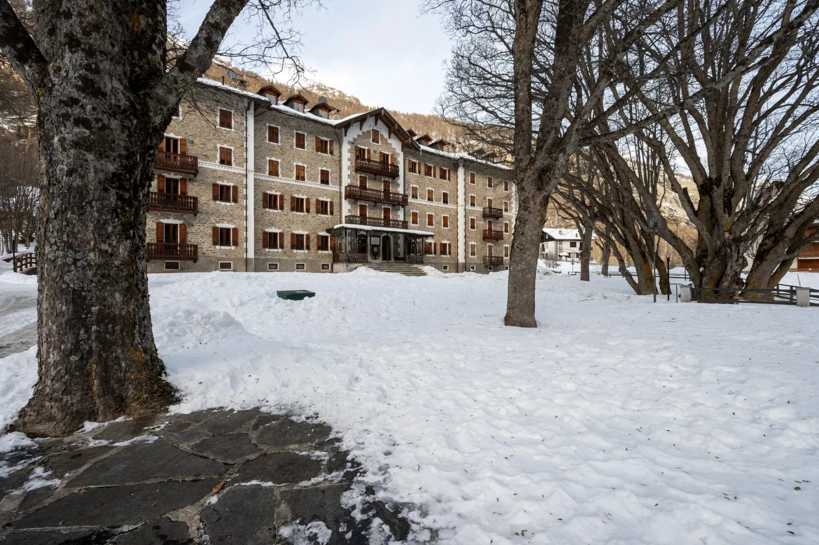 TRILO 1 CERESOLE-Exterior in winter