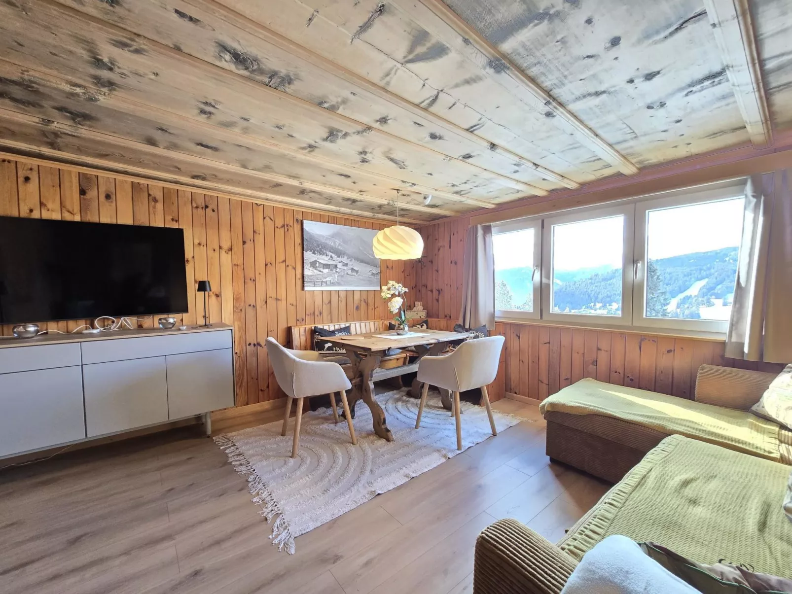 Maiensäss Crapera - Drinnen