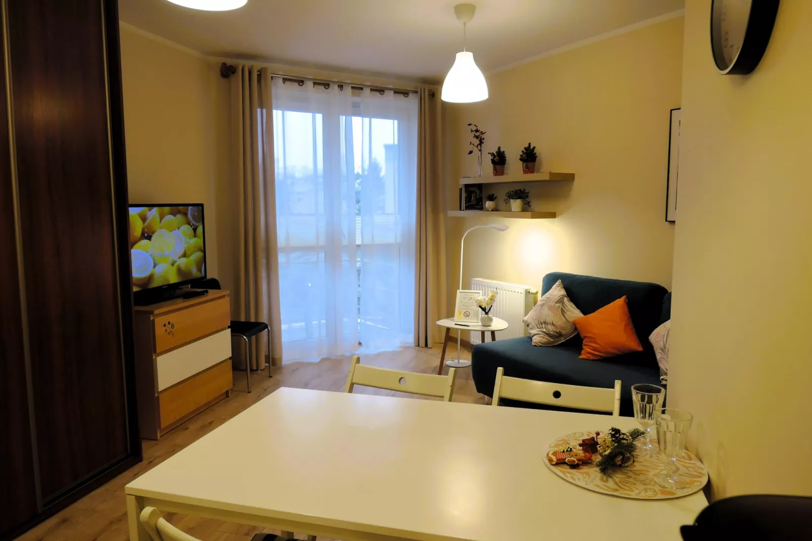 Apartament Paderewskiego 24 Świnoujście-Living room