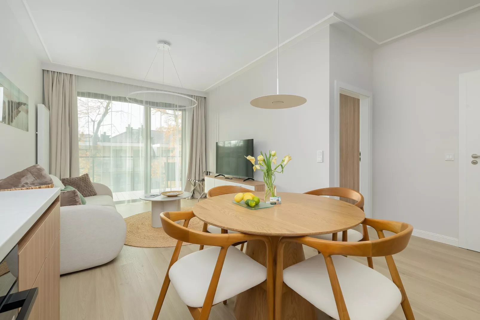 Apartament Szczecińska 3/B210 Niechorze-Esszimmer