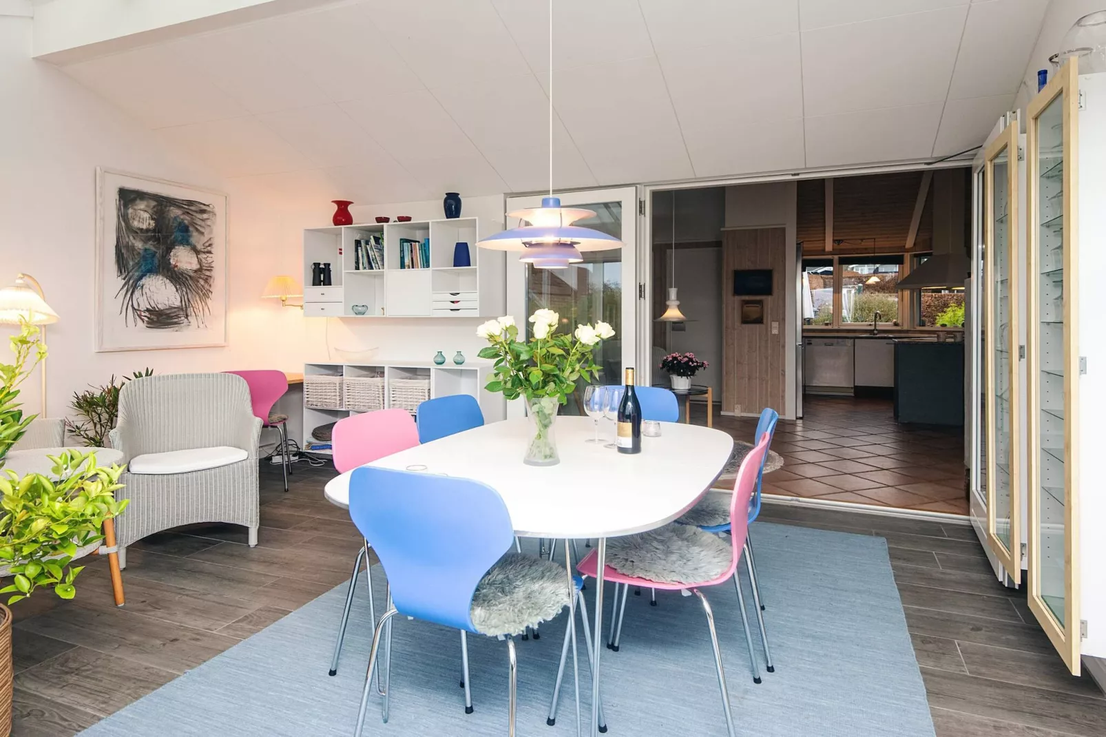 Maison de vacances pour 6 a Sjølund-Intérieur