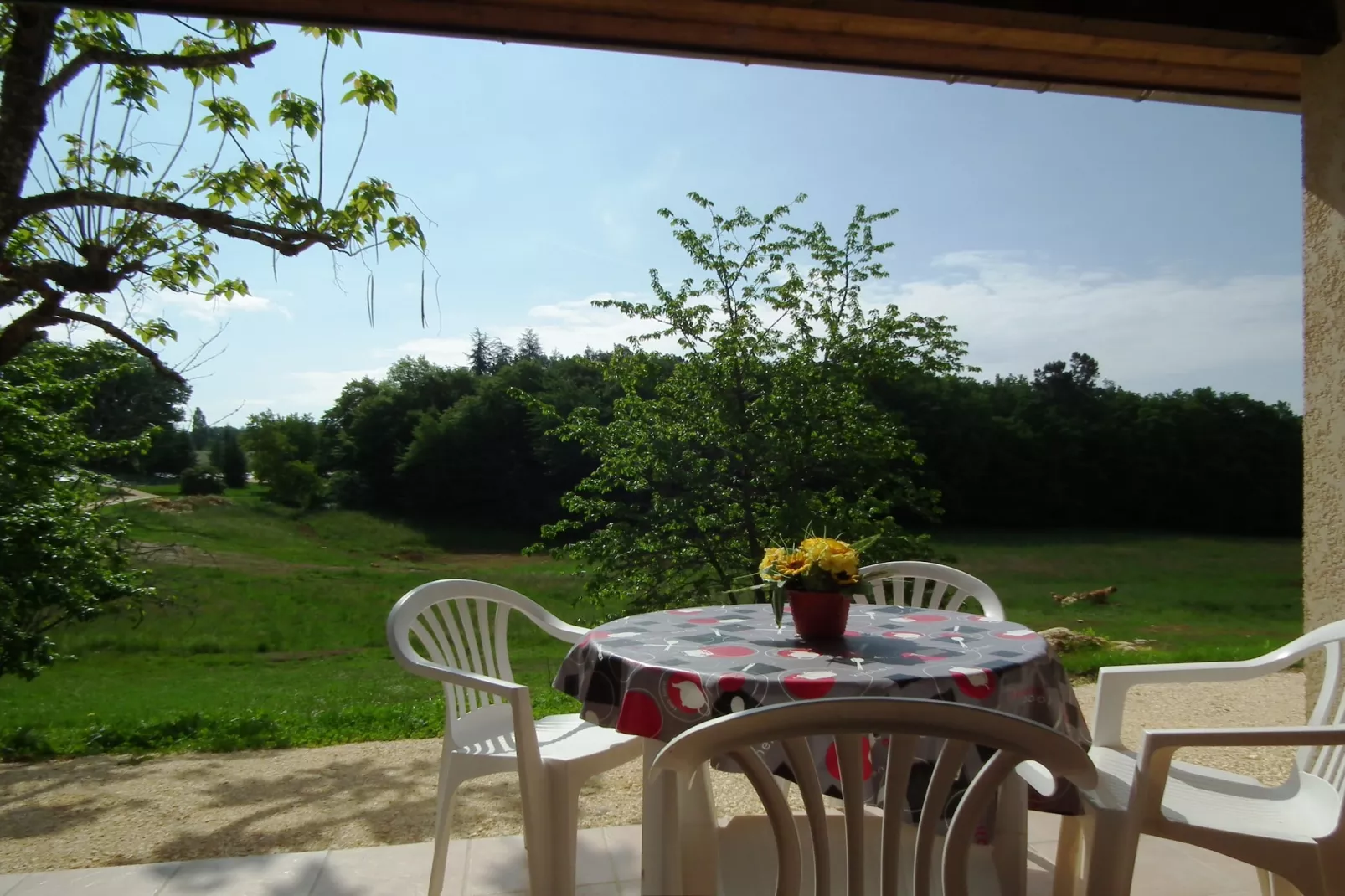 Domaine de Gavaudun - Maisonnette du Lot-Terrasse/Balkon