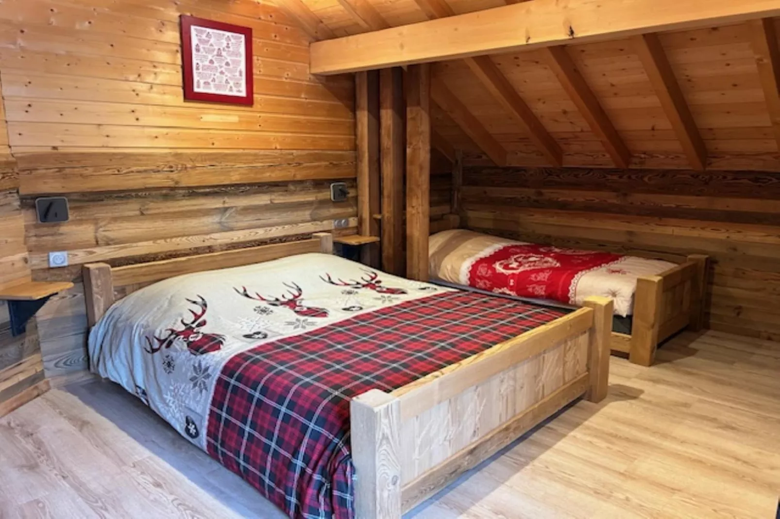 Chalet de montagne-Chambre