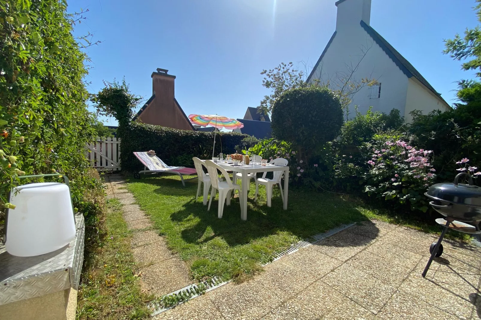 Holidayhome in Barneville-Carteret-Gärten Sommer