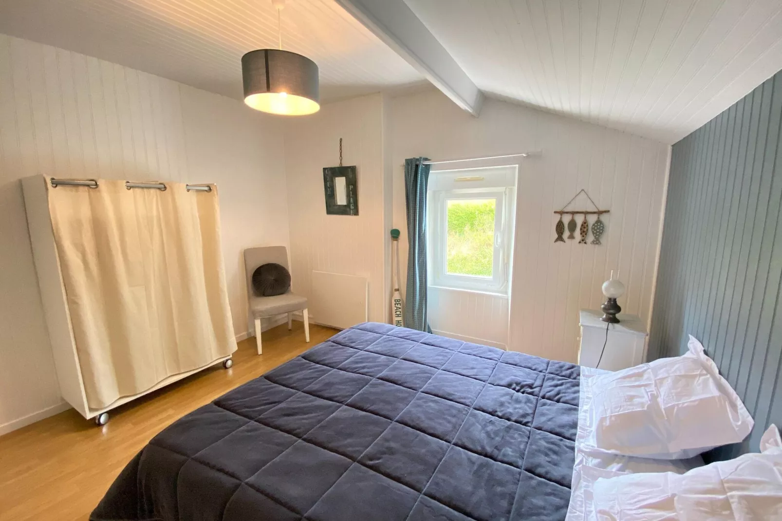 Holiday home in Bréhal-Bedroom