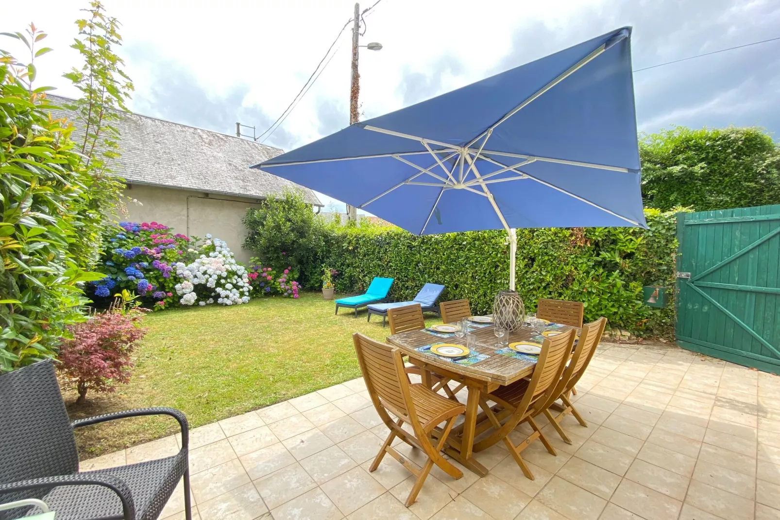 Holiday home in Bréhal-Gardens summer