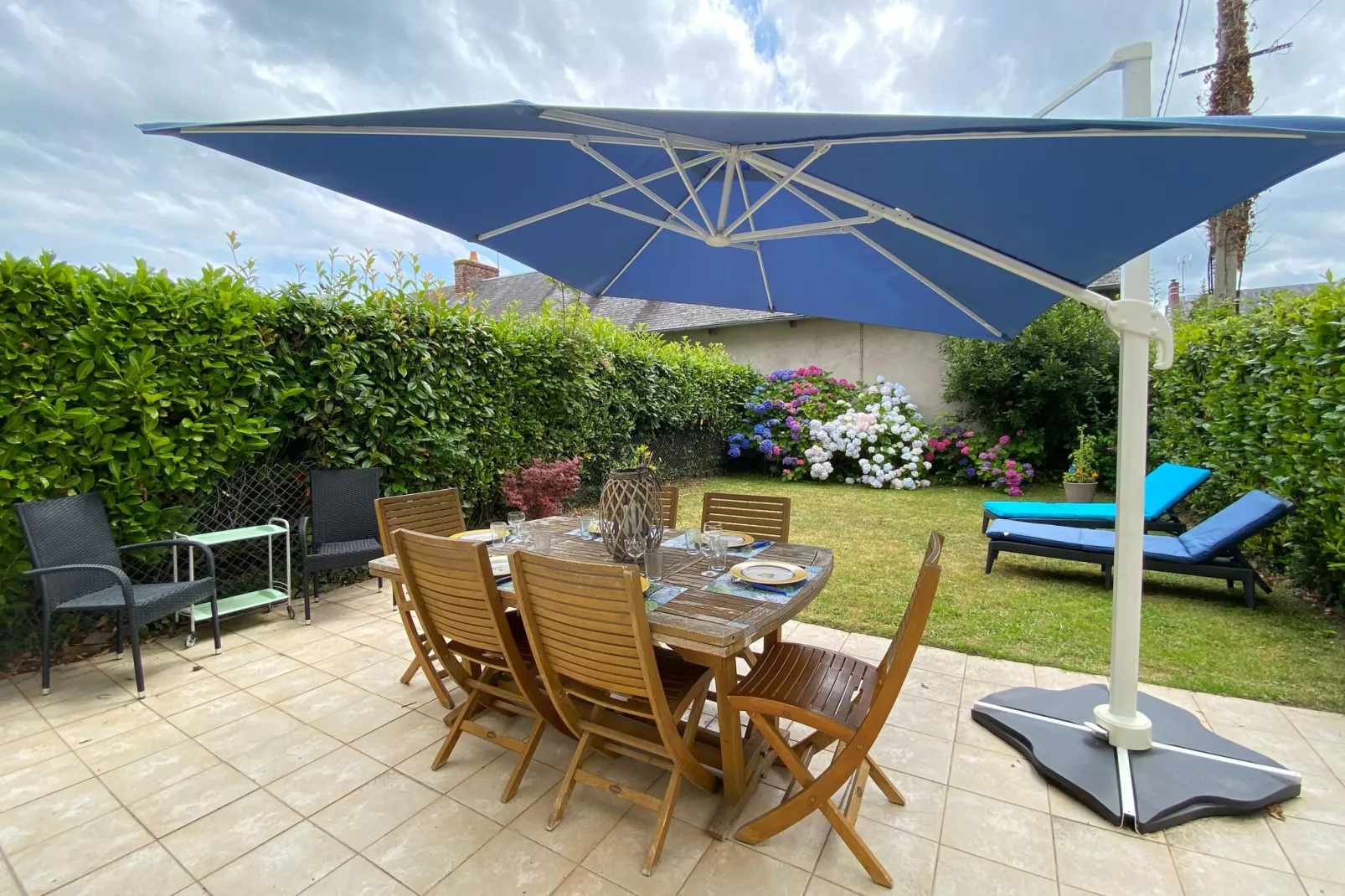 Holiday home in Bréhal-Gardens summer