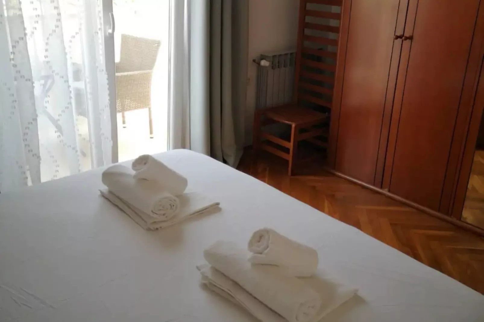 Apartments Natasa- One Bedroom Apartment with Balcony(A1) - (ST)-Schlafzimmer