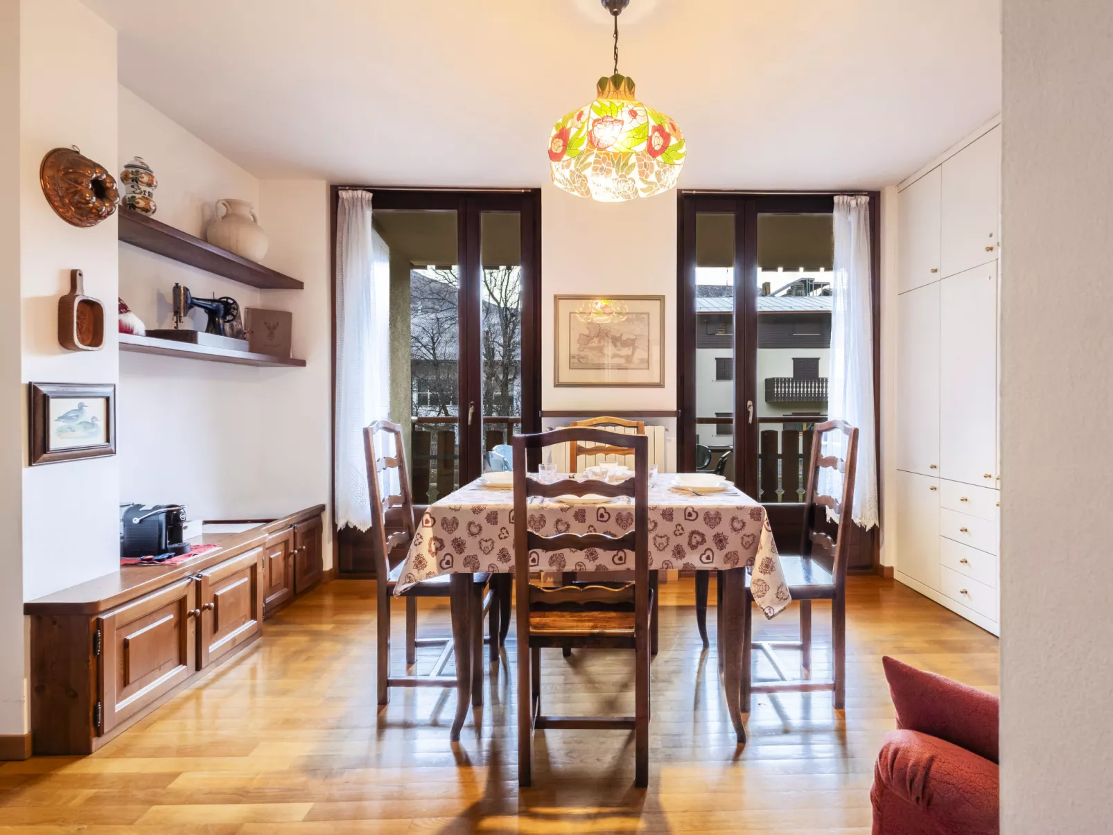 Monte Confinale Terrace View-Inside