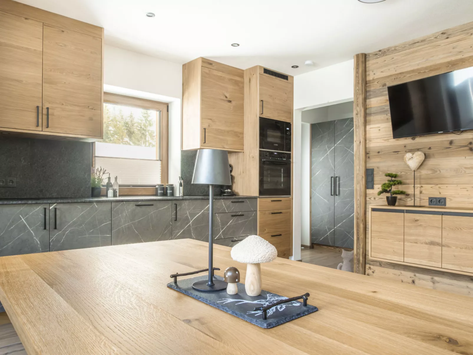 Jagerstüberl-60qm EG mit gr Terrasse - Dedans