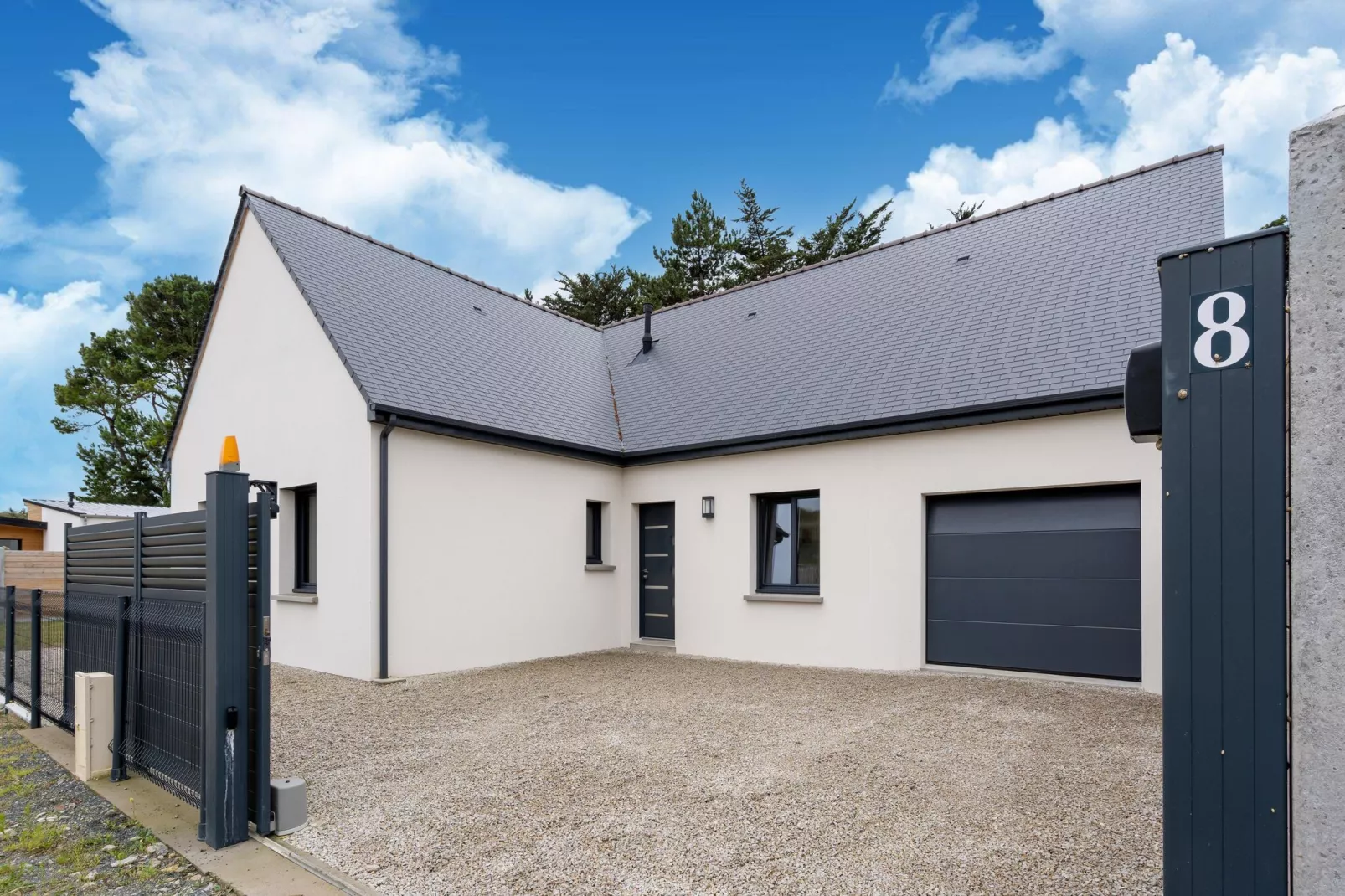 Maison près de la Plage Normande-Außenbereich Sommer