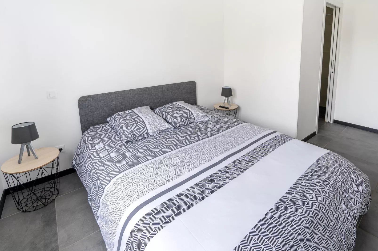 Maison près de la Plage Normande-Schlafzimmer