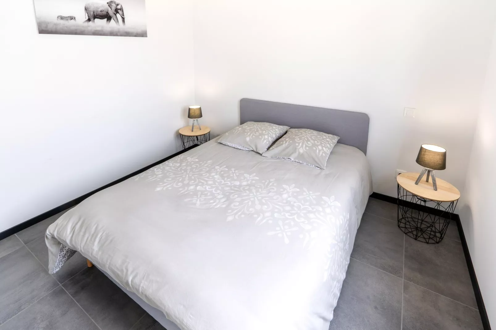 Maison près de la Plage Normande-Schlafzimmer