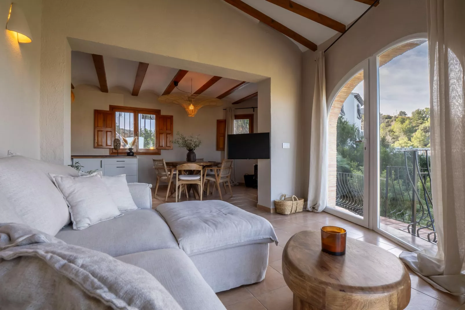 Villa Vista Pedreguer-Living room