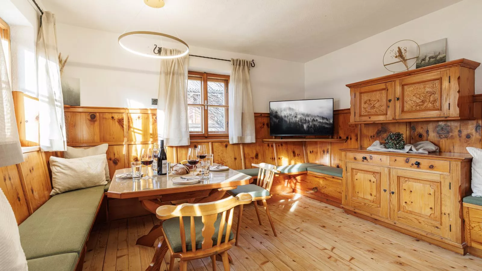 Tirola Hütte-Wohnzimmer