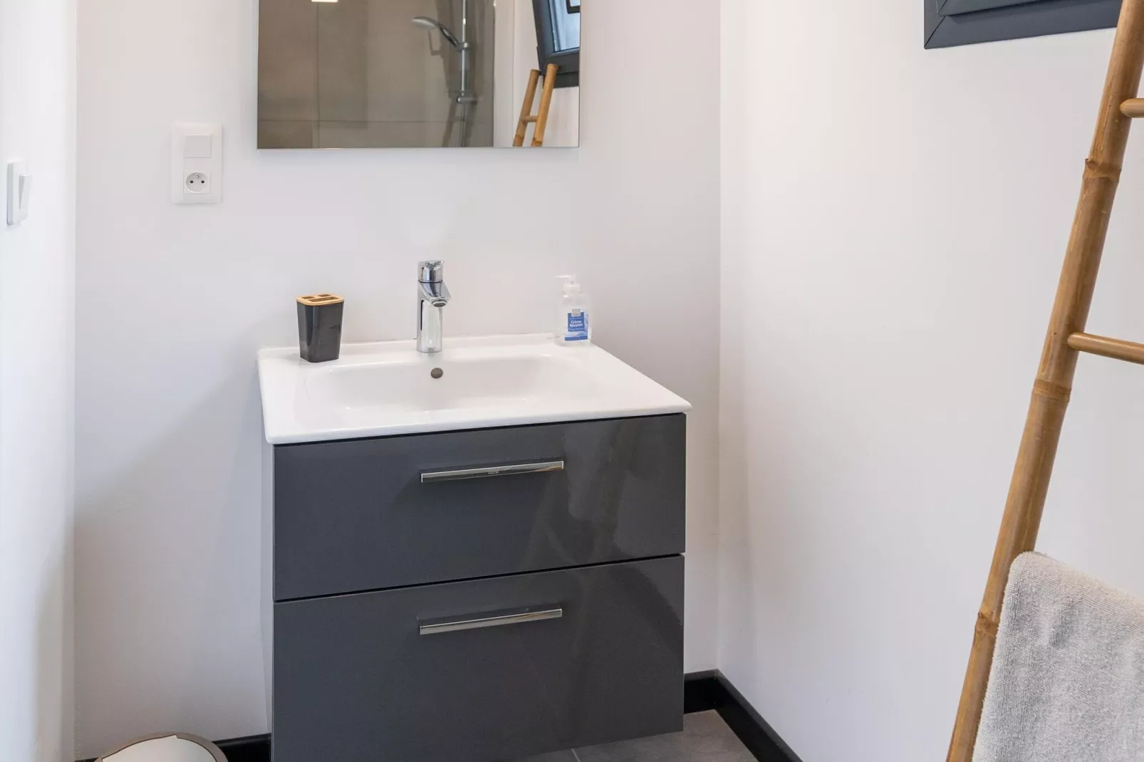 Maison près de la Plage Normande-Badezimmer