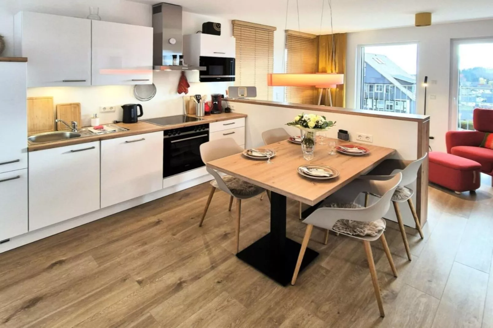 NEW ADD 1 SZ/4 P- Winterberg Appartement 21141 Penthouse-Küche