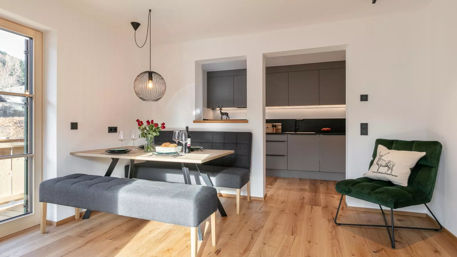 Haus Tauernblick Top 3-Esszimmer