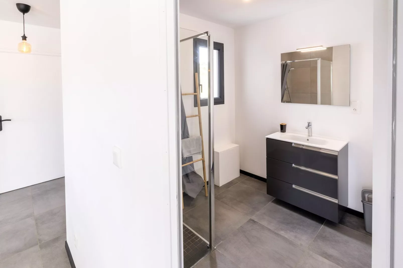 Maison près de la Plage Normande-Badezimmer